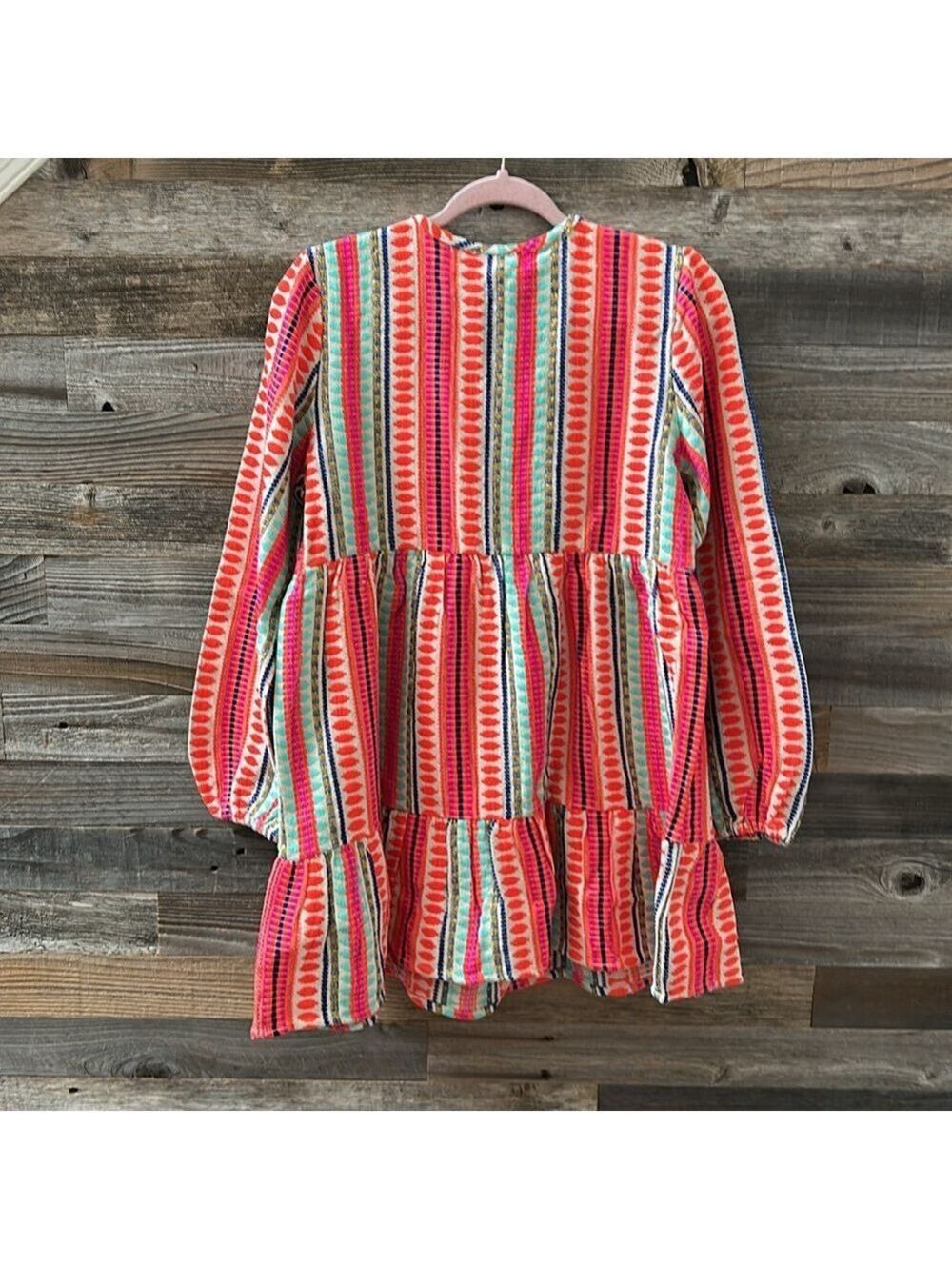 SLV Sur La Vague Tangarine Multi Anywhere Mini Dress One Size NWT - Picture 6 of 9